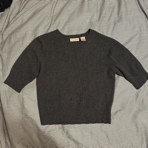 Charcoal cashmere sweater